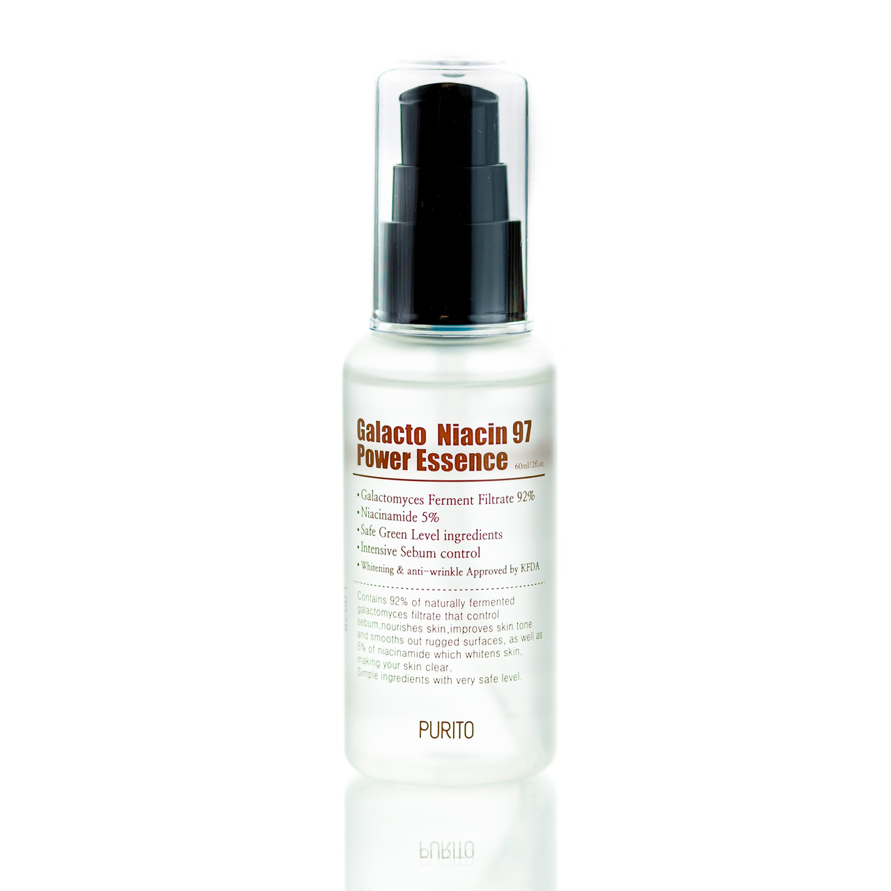Осветляющая антивозрастная эссенция PURITO Galacto Niacin 97 Power Essence (60 мл)