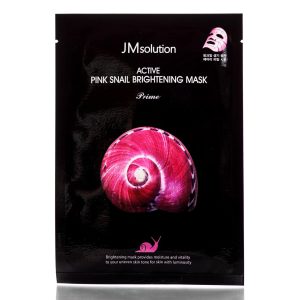 Тканевая маска с муцином улитки JMSolution Active Pink Snail Brightening Mask Prime (33 мл) – Купити в Україні Ulitka Beauty Тканевая маска с муцином улитки JMSolution Active Pink Snail Brightening Mask Prime (33 мл) – Купити в Україні Ulitka Beauty