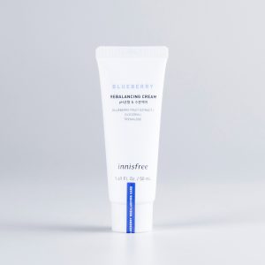 Балансирующий крем для лица с черникой Innisfree Blueberry Rebalancing Cream (50 мл) – Купити в Україні Ulitka Beauty