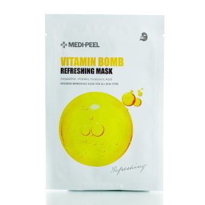 Освежающая маска с витаминами Medi-Peel Vitamin Bomb Refreshing Mask (1 шт) – Купити в Україні Ulitka Beauty Освежающая маска с витаминами Medi-Peel Vitamin Bomb Refreshing Mask (1 шт) – Купити в Україні Ulitka Beauty
