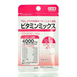 Комплекс витаминов на каждый день DAISO Vitamin Mix (20 шт - 20 дн) – Купити в Україні Ulitka Beauty
