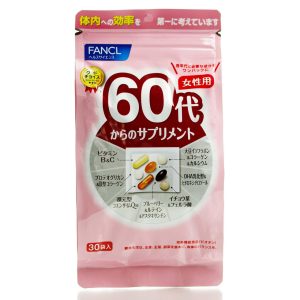 Комплекс витаминов для женщин от 60 лет FANCL 60s supplement for women (30 шт - 30 дн) – Купити в Україні Ulitka Beauty Комплекс витаминов для женщин от 60 лет FANCL 60s supplement for women (30 шт - 30 дн) – Купити в Україні Ulitka Beauty