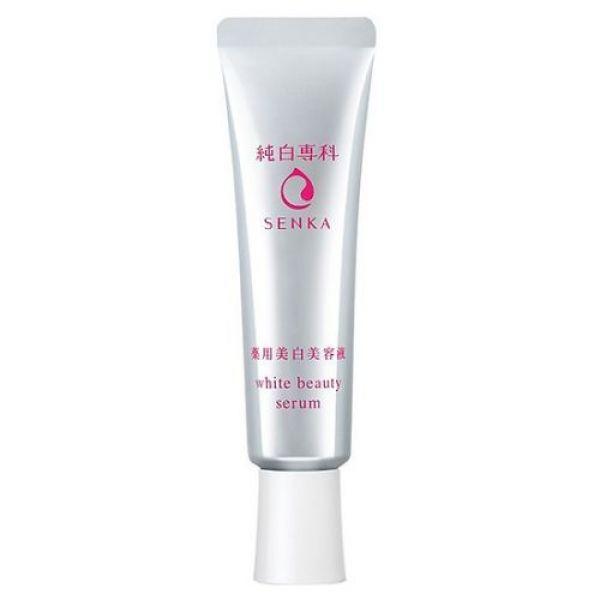 Осветляющая сыворотка с тренексамовой кислотой - 1 фото галереи SHISEIDO Hada Senka White Beauty Serum (35 мл) - 1 фото галереи