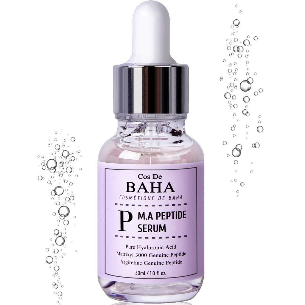 Пептидная сыворотка с матриксилом и аргирелином - 1 фото галереи Cos de Baha Peptide Serum with Matrixyl 3000 & Argireline (30 мл) - 1 фото галереи