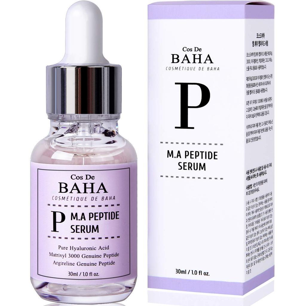 Пептидная сыворотка с матриксилом и аргирелином - 1 фото галереи Cos de Baha Peptide Serum with Matrixyl 3000 & Argireline (30 мл) - 1 фото галереи