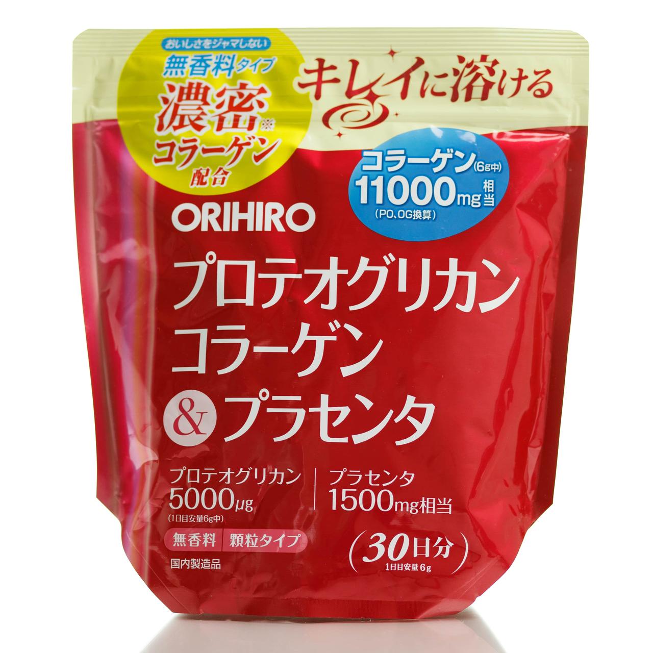 Плотный Коллаген Плацента Протеогликан ORIHIRO Collagen (180 гр - 30 дн)