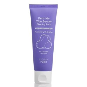 Ночная маска с экстрактом центеллы Purito Dermide Cica Barrier Sleeping Pack (80 мл) – Купити в Україні Ulitka Beauty Ночная маска с экстрактом центеллы Purito Dermide Cica Barrier Sleeping Pack (80 мл) – Купити в Україні Ulitka Beauty