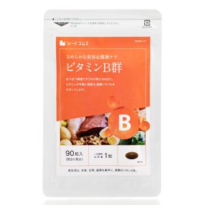 Комплекс вітамінів групи В для краси шкіри SEEDCOMS Vitamin B (90 шт - 90 дн) – Купити в Україні Ulitka Beauty