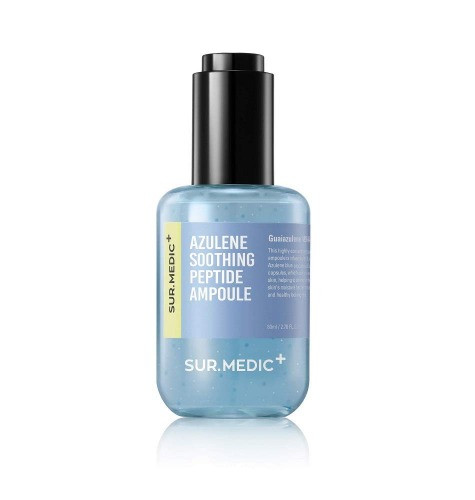 Сыворотка с азуленом и пептидами - 1 фото галереи Sur.Medic Azulene Soothing Peptide Ampoule (80 мл) - 1 фото галереи
