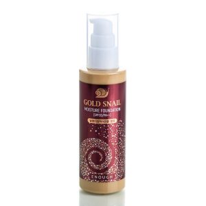 Омолаживающий тональный крем с муцином улитки Enough Gold Snail Moisture Foundation SPF30 № 21 (100 мл) – Купити в Україні Ulitka Beauty Омолаживающий тональный крем с муцином улитки Enough Gold Snail Moisture Foundation SPF30 № 21 (100 мл) – Купити в Україні Ulitka Beauty
