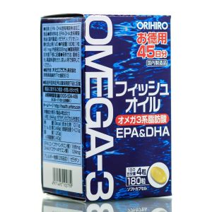 Жирные кислоты Омега - 3 ORIHIRO EPA DHA (180 шт - 45 дн) – Купити в Україні Ulitka Beauty Жирные кислоты Омега - 3 ORIHIRO EPA DHA (180 шт - 45 дн) – Купити в Україні Ulitka Beauty