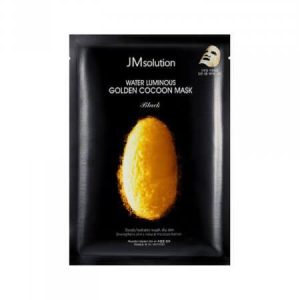 Тканевая маска "золотой шелкопряд" JMsolution Water Luminous Golden Cocoon Mask (45 гр) – Купити в Україні Ulitka Beauty