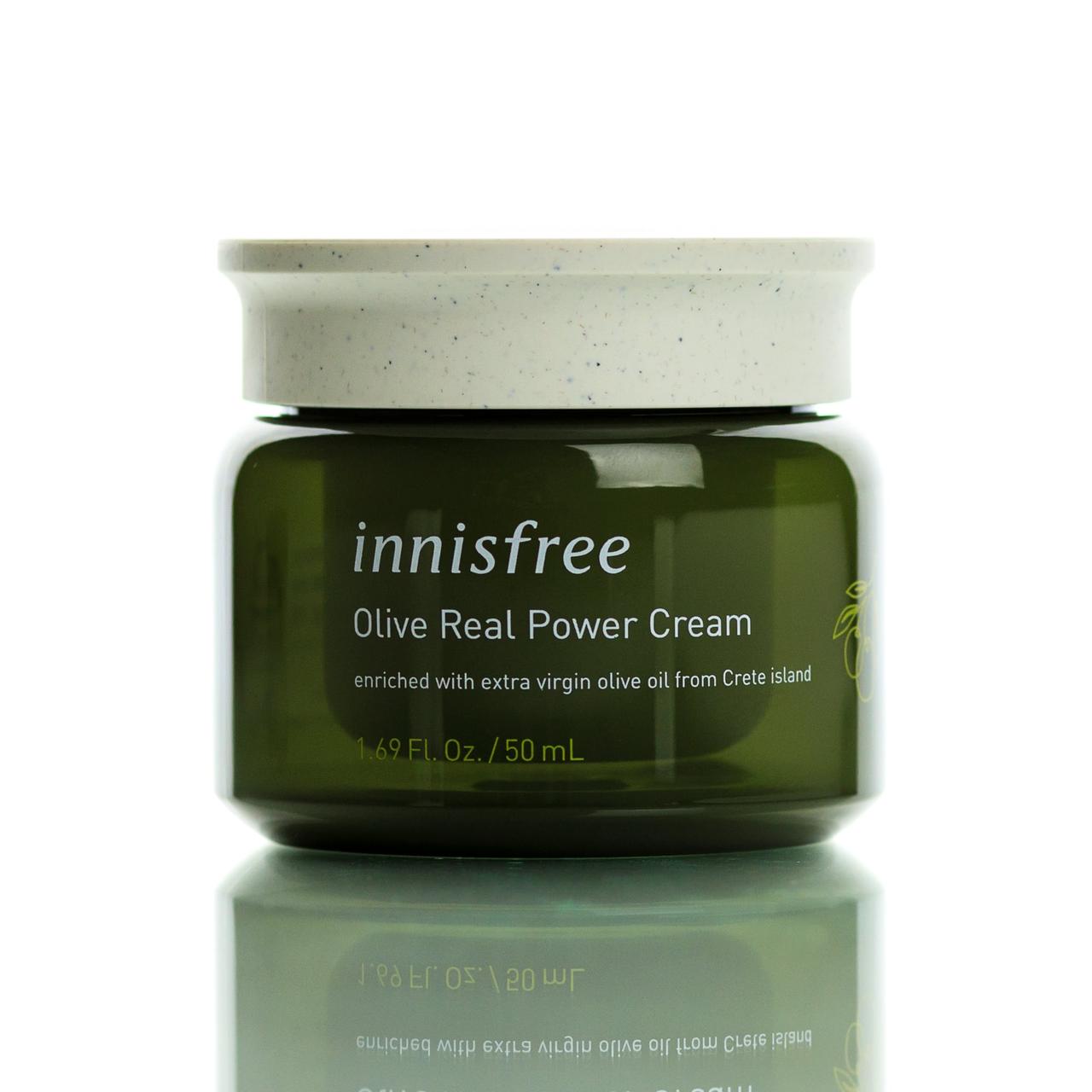 Питательный крем для лица с оливковым маслом Innisfree Olive Real Power Cream (50 мл)