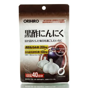 Черный уксус Мороми и чеснок ORIHIRO Black Vinegar & Garlic (180 шт - 45 дн) – Купити в Україні Ulitka Beauty Черный уксус Мороми и чеснок ORIHIRO Black Vinegar & Garlic (180 шт - 45 дн) – Купити в Україні Ulitka Beauty