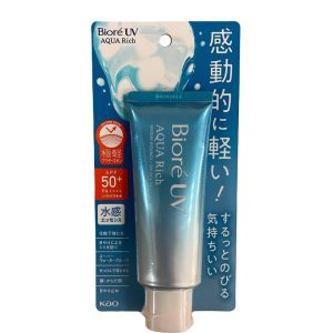 Солнцезащитная эссенция KAO Biore UV Aqua Rich Watery Essence SPF 50+ PА++++ (70 мл) – Купити в Україні Ulitka Beauty