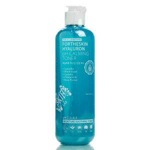 Увлажняющий тонер с гиалуроновой кислотой Fortheskin Hyaluron Ph Calming Toner (280 мл) – Купити в Україні Ulitka Beauty