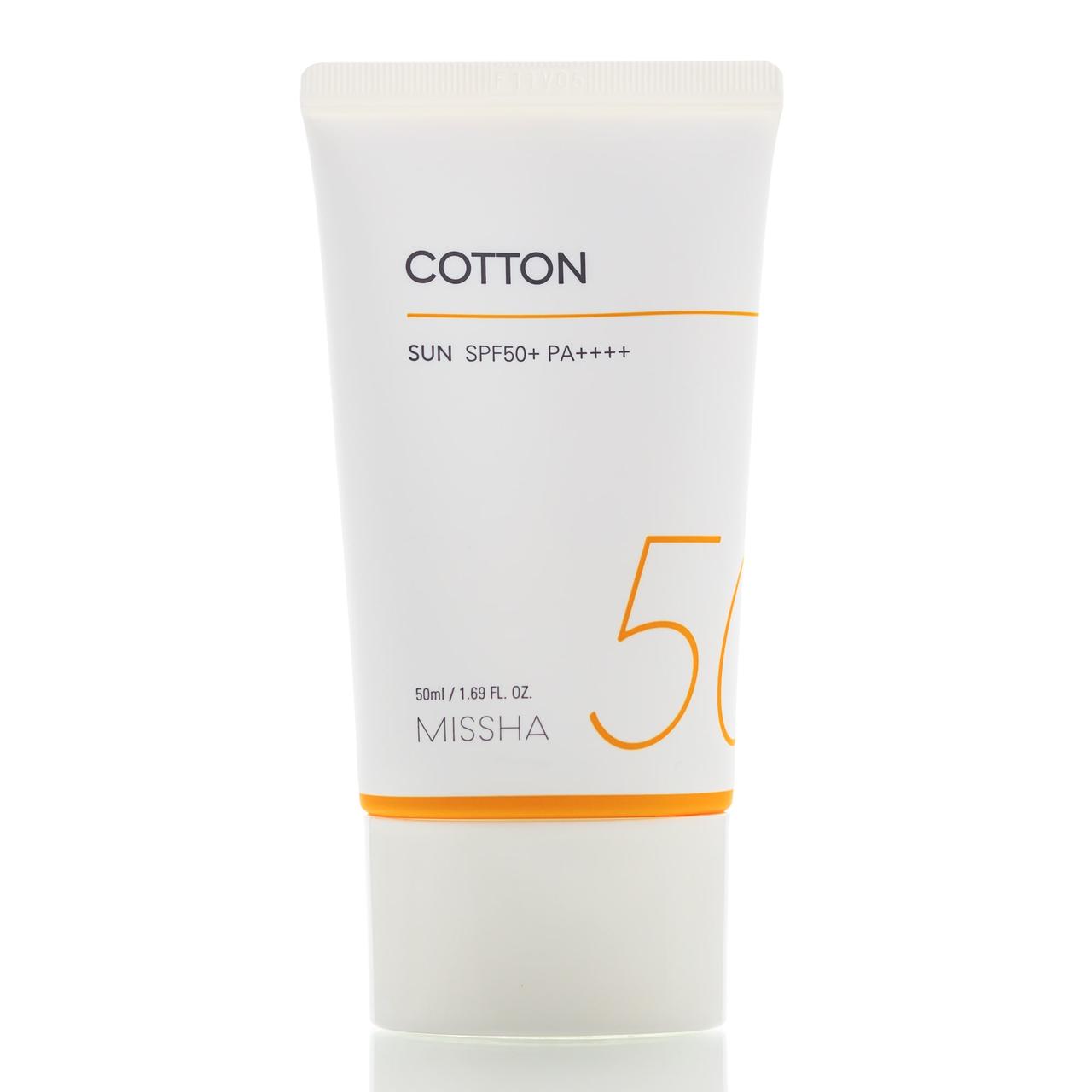 Солнцезащитный крем Missha All Around Safe Block Cotton Sun SPF50+/PA++++ (50 мл)
