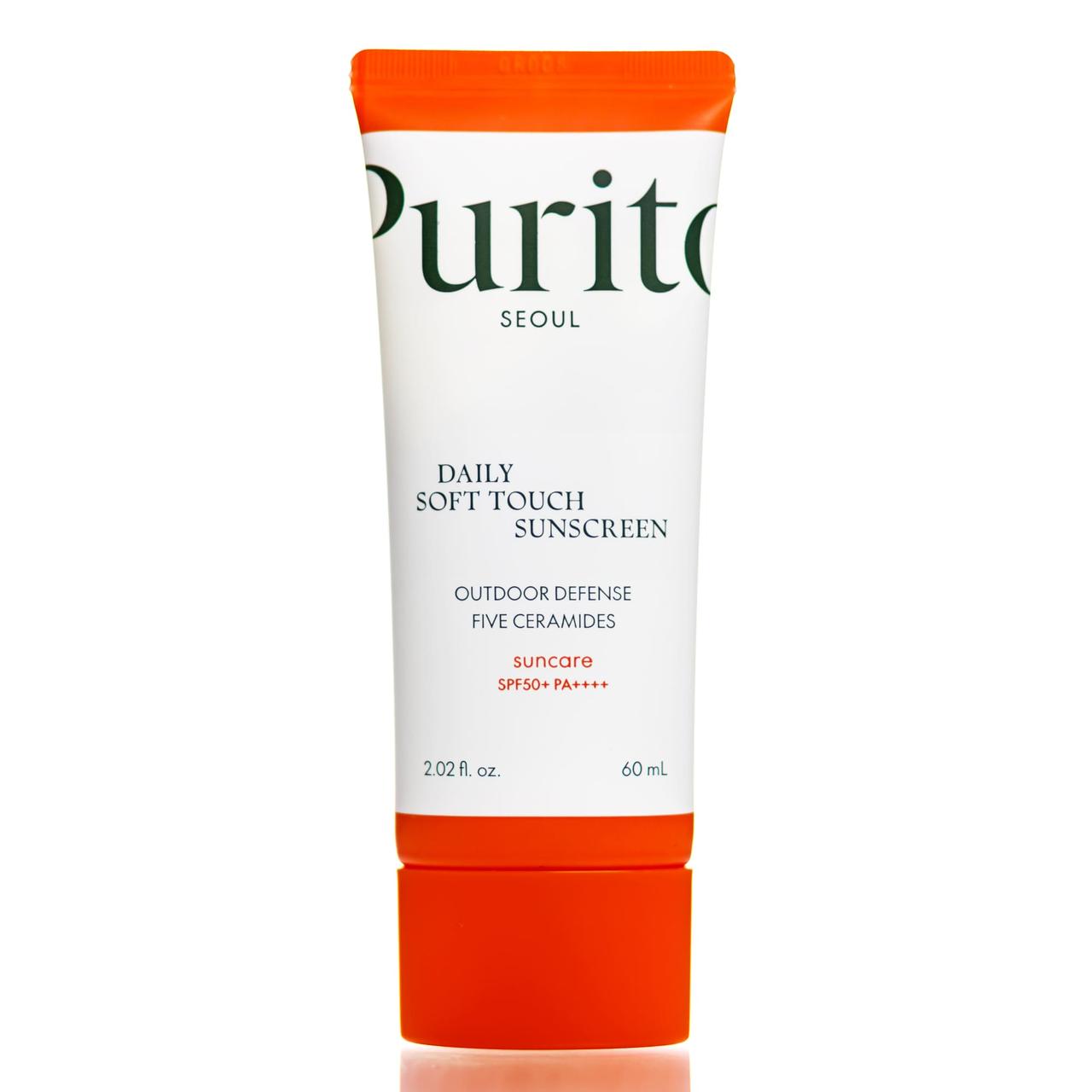 Солнцезащитный крем с церамидами Purito Daily Soft Touch Sunscreen SPF50+/PA++++ (60 мл)