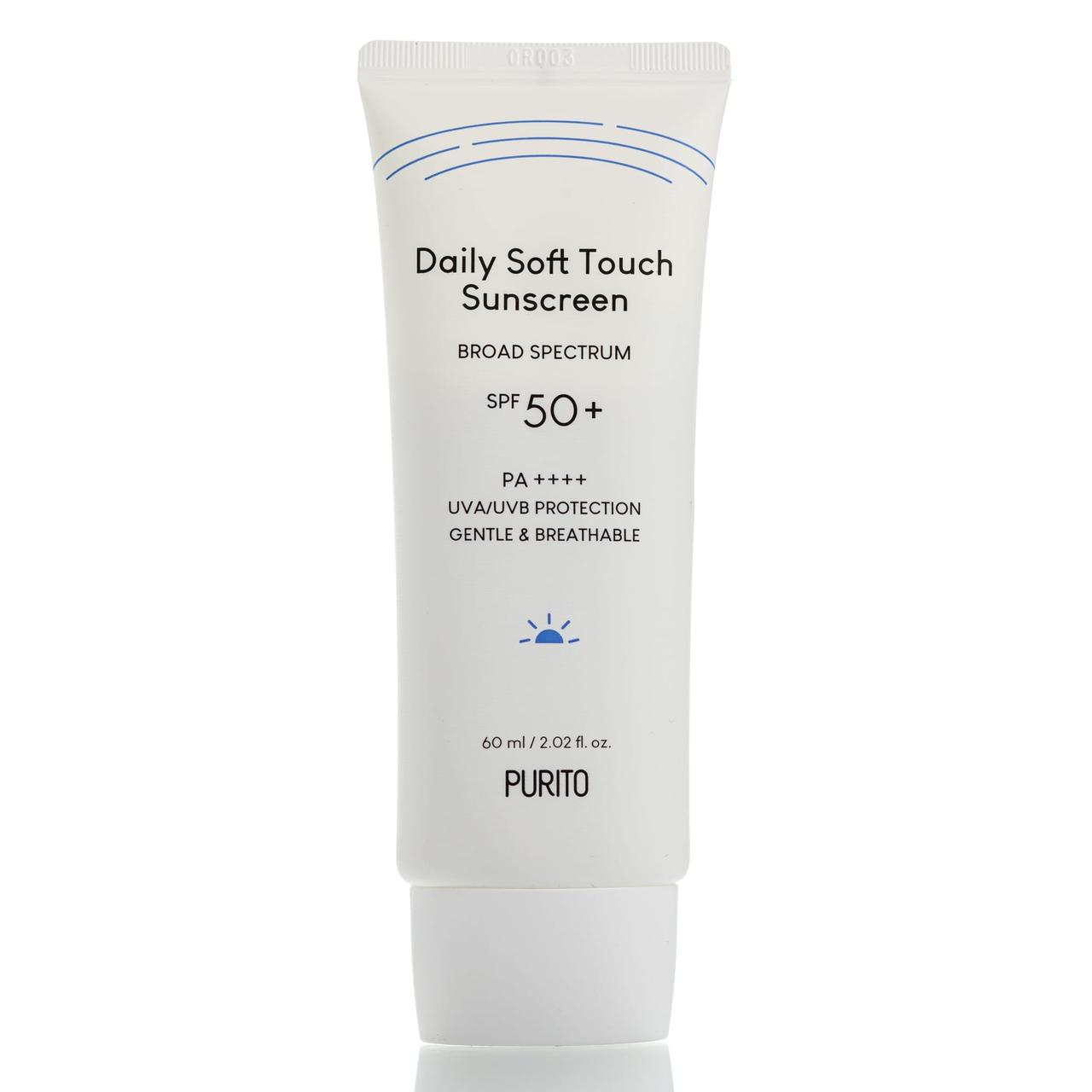 Солнцезащитный крем с церамидами - 1 фото галереи Purito Daily Soft Touch Sunscreen SPF50+/PA++++ (60 мл) - 1 фото галереи