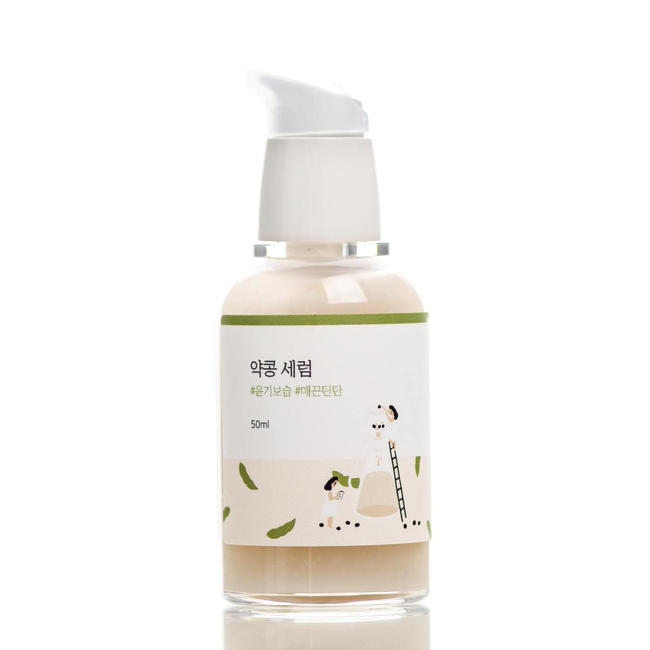 Питательная сыворотка с чёрной соей и витаминами ROUND LAB Soybean Serum (50 мл)