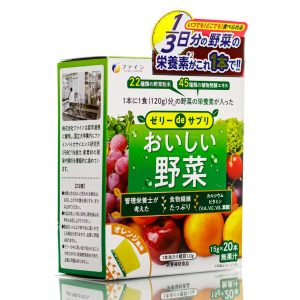 Аодзиру-желе із смаком апельсину Fine Japan (20 шт - 20 дн) – Купити в Україні Ulitka Beauty