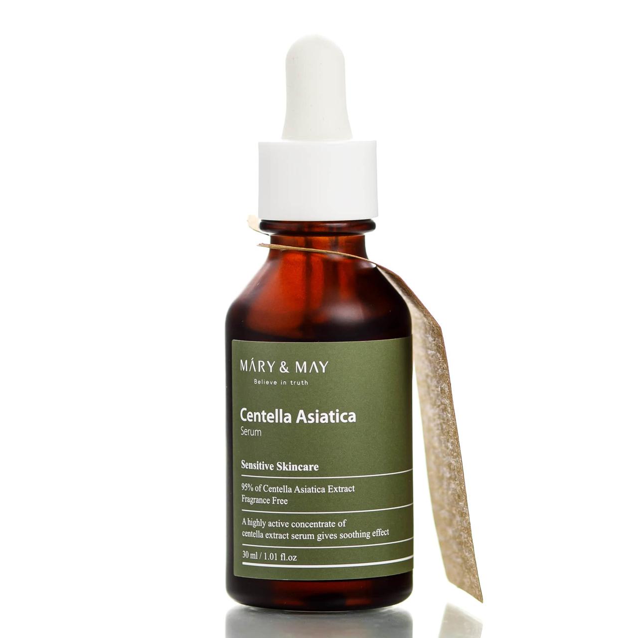 Успокаивающая сыворотка с центеллой Mary&May Centella Asiatica Serum (30 мл)