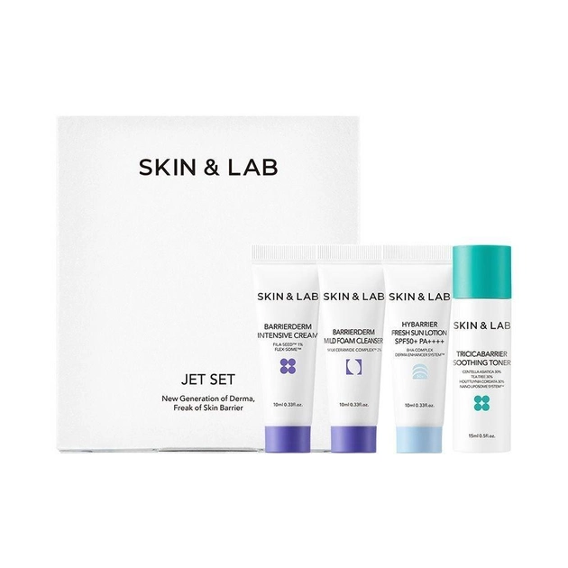 Мини-набор для увлажнения и защитного барьера SKIN&LAB Jet Set (1 шт)