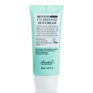 Солнцезащитный крем с центеллой Benton Air Fit UV Defense Sun Cream SPF50+/PA++++ (50 мл) – Купити в Україні Ulitka Beauty Солнцезащитный крем с центеллой Benton Air Fit UV Defense Sun Cream SPF50+/PA++++ (50 мл) – Купити в Україні Ulitka Beauty