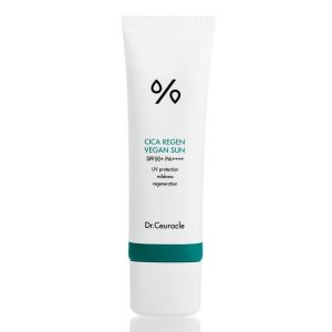 Солнцезащитный веганский крем с центеллой Dr.Ceuracle Cica Regen Vegan Sun (50 мл) – Купити в Україні Ulitka Beauty Солнцезащитный веганский крем с центеллой Dr.Ceuracle Cica Regen Vegan Sun (50 мл) – Купити в Україні Ulitka Beauty