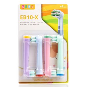 Сменные насадки для детской электрической щетки Oral-B KJHD (1 уп - 4 шт) – Купити в Україні Ulitka Beauty