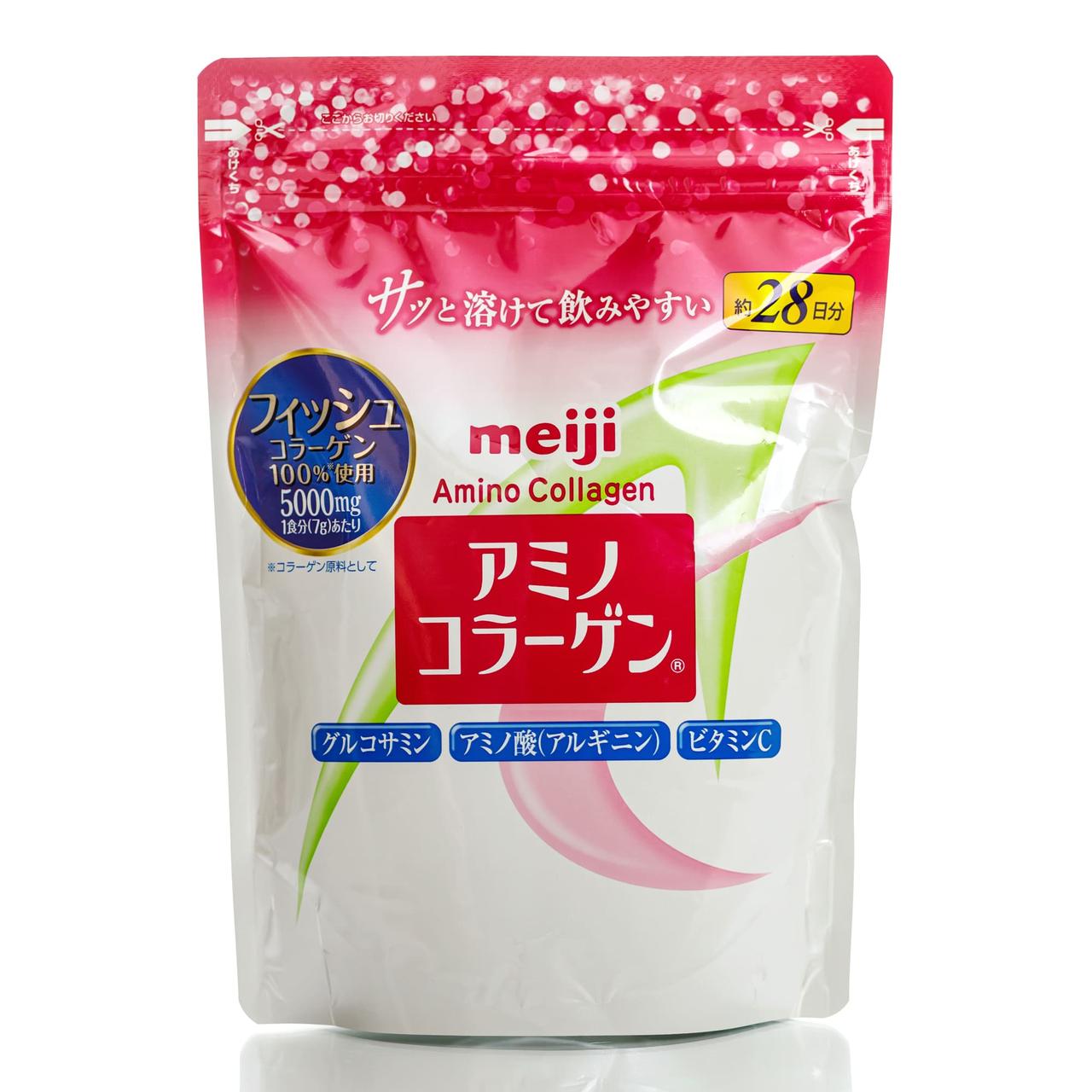 Морской амино коллаген Meiji Amino Collagen (196 гр - 28 дн)