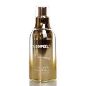 Антивозрастная эссенция для лица с экстрактом золота и камелии MEDI PEEL Peptide 9 Premium Golden Camellia Wrinkle Essence (50 мл) – Купити в Україні Ulitka Beauty Антивозрастная эссенция для лица с экстрактом золота и камелии MEDI PEEL Peptide 9 Premium Golden Camellia Wrinkle Essence (50 мл) – Купити в Україні Ulitka Beauty