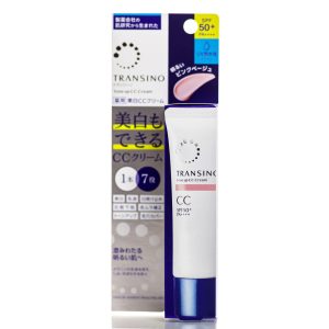 Осветляющий CC крем для выравнивания тона кожи Transino Tone Up CC Cream Pink (30 мл) – Купити в Україні Ulitka Beauty