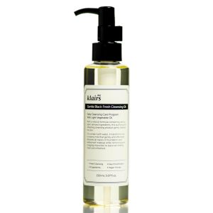 Увлажняющее гидрофильное масло Dear Klairs Gentle Black Fresh Cleansing Oil (150 мл) – Купити в Україні Ulitka Beauty Увлажняющее гидрофильное масло Dear Klairs Gentle Black Fresh Cleansing Oil (150 мл) – Купити в Україні Ulitka Beauty
