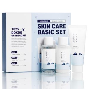 Набор миниатюр средств с морской водой Round Lab 1025 Dokdo On The Go Kit (40 мл + 50 мл + 50 мл) – Купити в Україні Ulitka Beauty