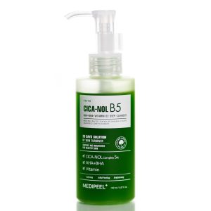 Кислородная очищающая гель-пенка для лица Medi Peel Phyto Cica-Nol B5 AHA BHA Vitamin Calming O2 Deep Cleanser (150 мл) – Купити в Україні Ulitka Beauty