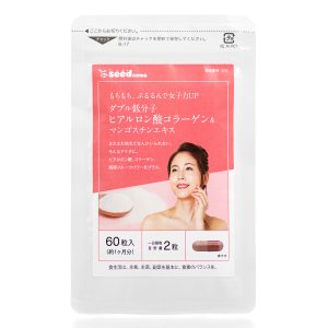Гиалуроновая кислота и коллаген SEEDCOMS Hyaluronic Acid & Collagen & Mangosteen Extract (60 шт - 30 дн) – Купити в Україні Ulitka Beauty Гиалуроновая кислота и коллаген SEEDCOMS Hyaluronic Acid & Collagen & Mangosteen Extract (60 шт - 30 дн) – Купити в Україні Ulitka Beauty