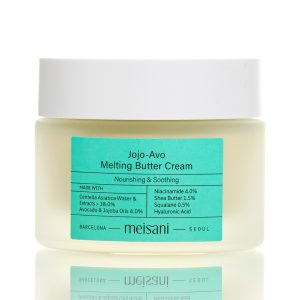Питательный крем с центелой, маслом авокадо и жожоба Meisani Jojo-Avo Melting Butter Cream (50 мл) – Купити в Україні Ulitka Beauty