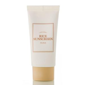 Солнцезащитный крем для лица с экстрактом риса I'm From Rice Sunscreen SPF50+ PA++++ (50 мл) – Купити в Україні Ulitka Beauty