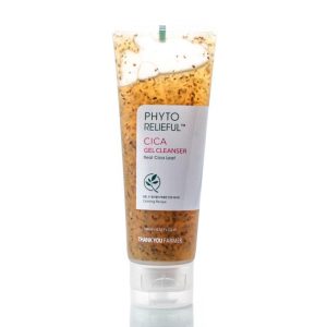 Гель для умывания с экстрактом центеллы THANK YOU FARMER Phyto Relieful Cica Gel Cleanser (120 мл) – Купити в Україні Ulitka Beauty