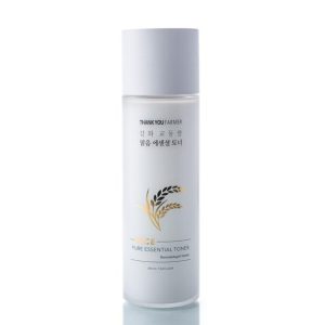 Тонер с экстрактом риса THANK YOU FARMER Rice Pure Essential Toner (200 мл) – Купити в Україні Ulitka Beauty