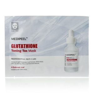 Отбеливающая тонизирующая тканевая маска Medi-Peel Glutathione Toning Tox Mask (25 мл) – Купити в Україні Ulitka Beauty Отбеливающая тонизирующая тканевая маска Medi-Peel Glutathione Toning Tox Mask (25 мл) – Купити в Україні Ulitka Beauty