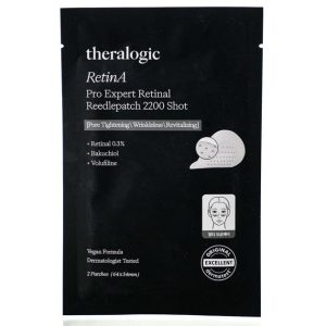 Микроигольные патчи с ретиналем, бакучиолом и пептидами Theralogic RetinA Pro Expert Retinal Reedlepatch 2200 Shot (2 шт) – Купити в Україні Ulitka Beauty