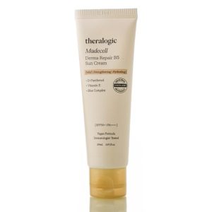 Солнцезащитный крем с осветляющим эффектом Theralogic Madecell Derma Repair B5 Sun Cream (50 мл) – Купити в Україні Ulitka Beauty Солнцезащитный крем с осветляющим эффектом Theralogic Madecell Derma Repair B5 Sun Cream (50 мл) – Купити в Україні Ulitka Beauty