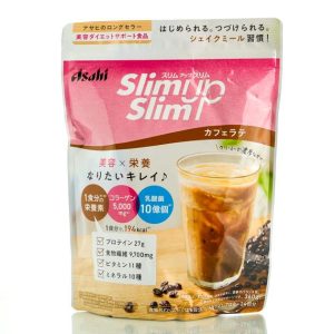Протеиновый коктейль вкус "кофе латте" Asahi Slim Up (360 гр) – Купити в Україні Ulitka Beauty Протеиновый коктейль вкус "кофе латте" Asahi Slim Up (360 гр) – Купити в Україні Ulitka Beauty