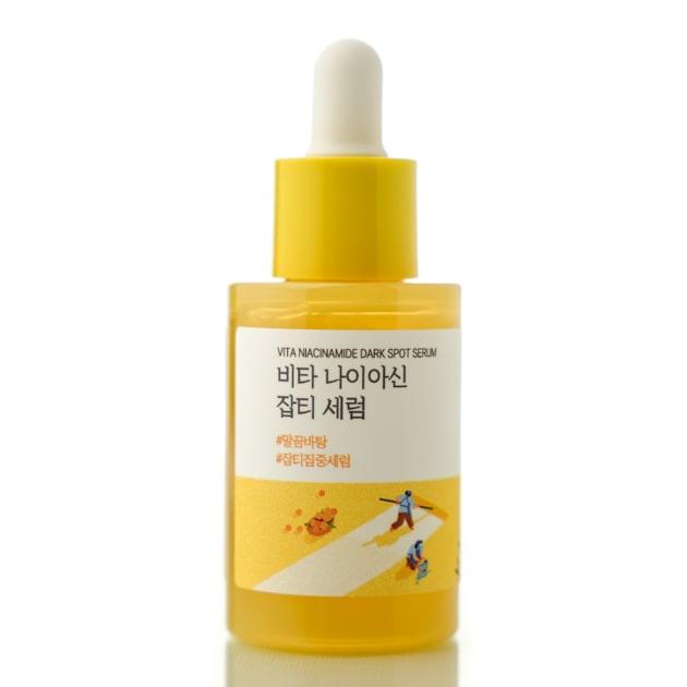 Осветляющая сыворотка с витамином C и ниацинамидом ROUND LAB Vita Niacinamide Dark Spot Serum (30 мл)