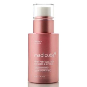 Регенерирующая сыворотка с полинуклеотидами, экзосомами и спикулами Medicube PDRN Pink Collagen Exosome Shot 7500 (30 мл) – Купити в Україні Ulitka Beauty Регенерирующая сыворотка с полинуклеотидами, экзосомами и спикулами Medicube PDRN Pink Collagen Exosome Shot 7500 (30 мл) – Купити в Україні Ulitka Beauty