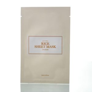 Увлажняющая тканевая маска с экстрактом риса I'm From Rice Sheet Mask (20 мл) – Купити в Україні Ulitka Beauty Увлажняющая тканевая маска с экстрактом риса I'm From Rice Sheet Mask (20 мл) – Купити в Україні Ulitka Beauty