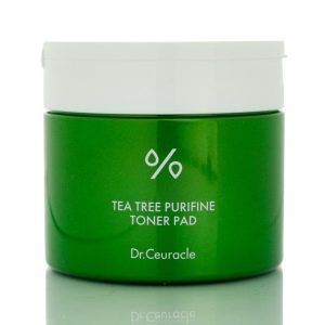 Тонер пэды с экстрактом чайного дерева Dr.Ceuracle Tea Tree Purifine Toner Pad (60 шт) – Купити в Україні Ulitka Beauty