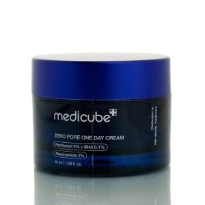Увлажняющий балансирующий крем для кожи с расширенными порами Medicube Zero Pore One Day Cream (50 мл) – Купити в Україні Ulitka Beauty